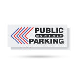 Public Monthly Parking Left