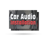 Car Audio Installation
