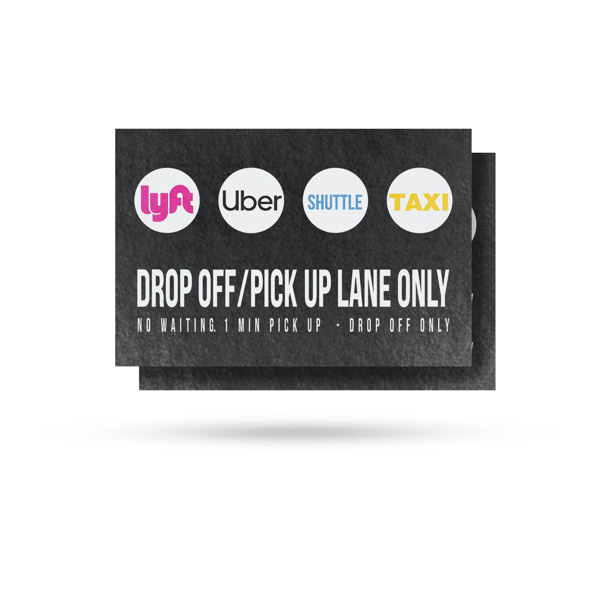 Drop Off Pick Up Lane Only