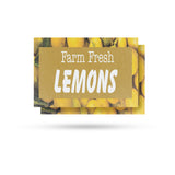 Farm Fresh Lemons