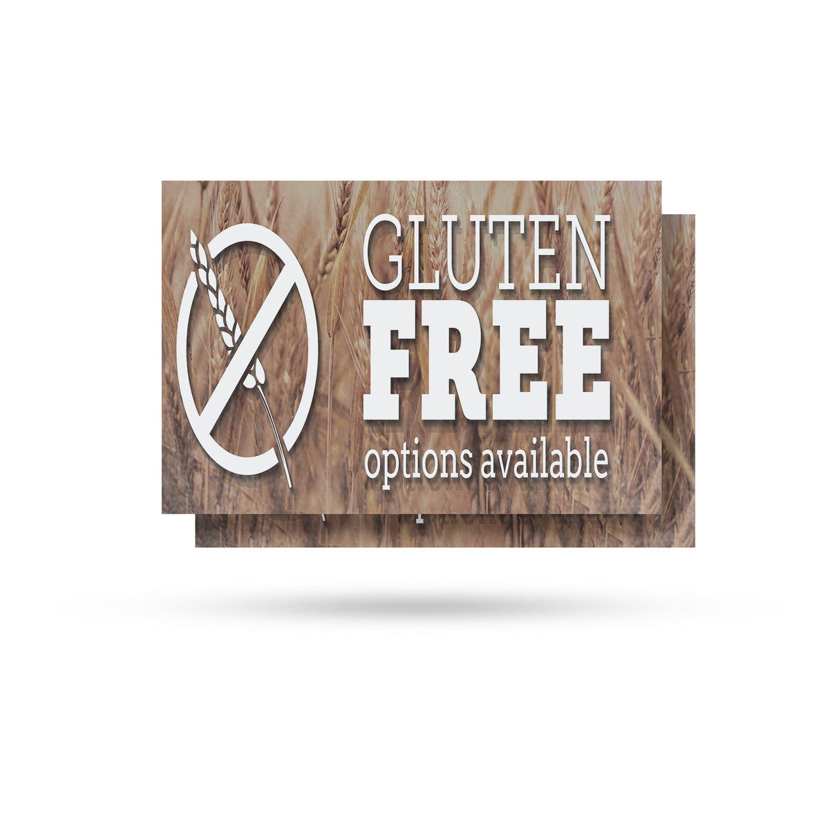 Gluten Free Options Available
