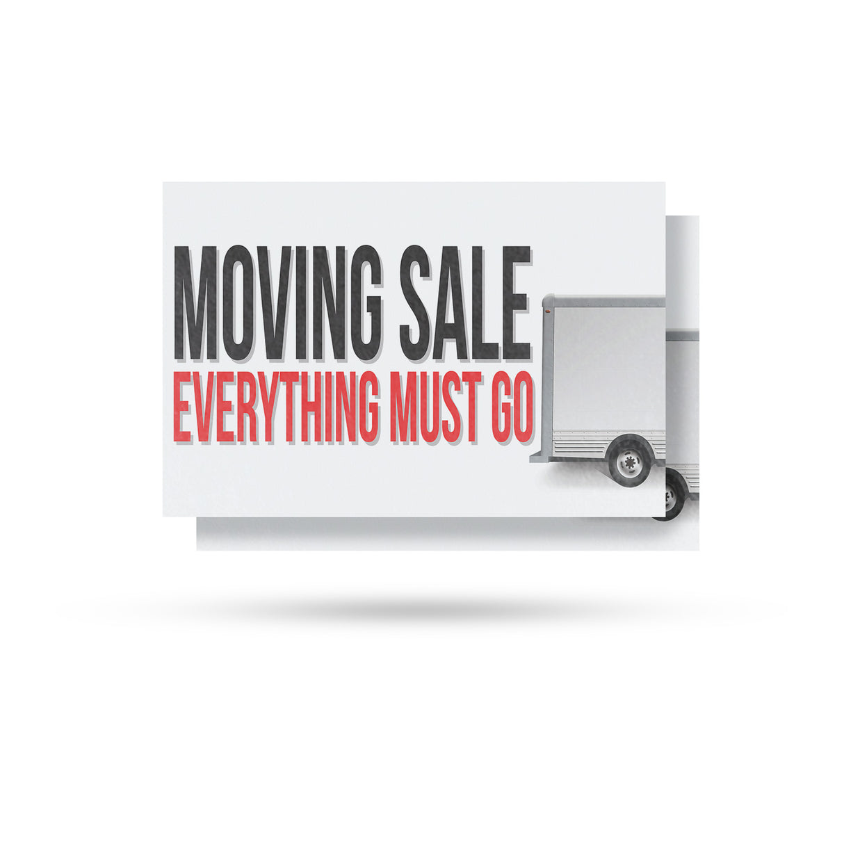 Moving Sale Everything Must Go
