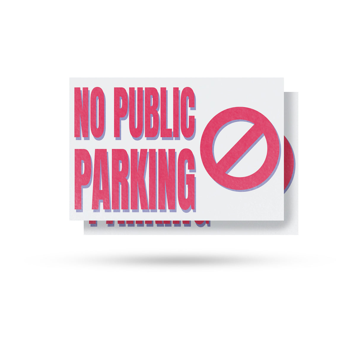 No Public Parking