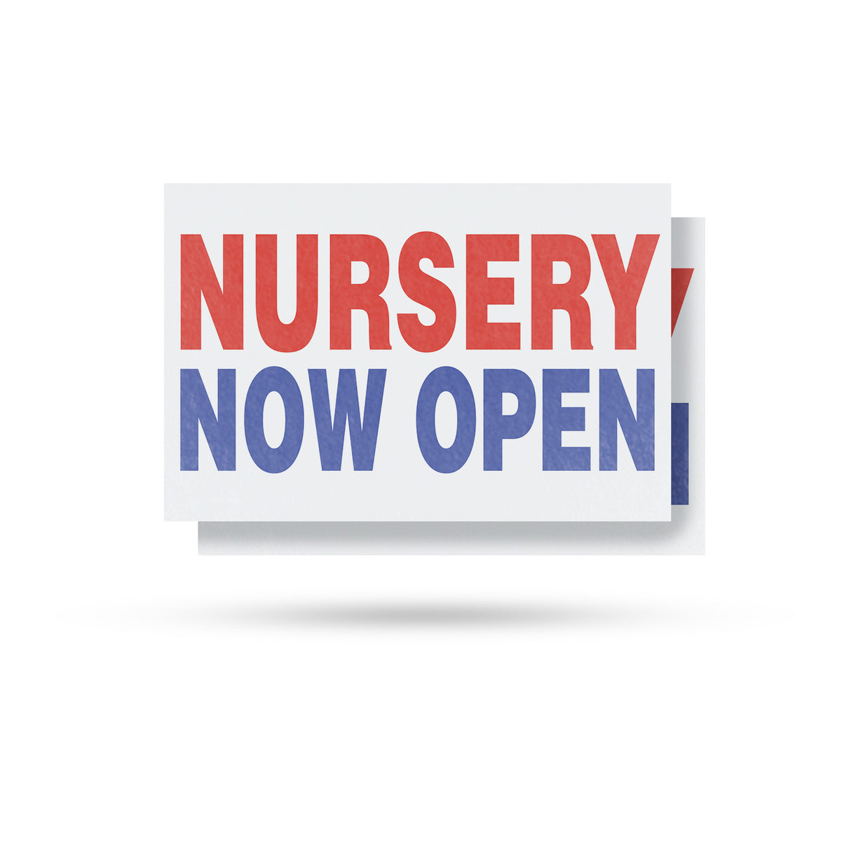 Nursery Now Open