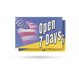 Open 7 Days