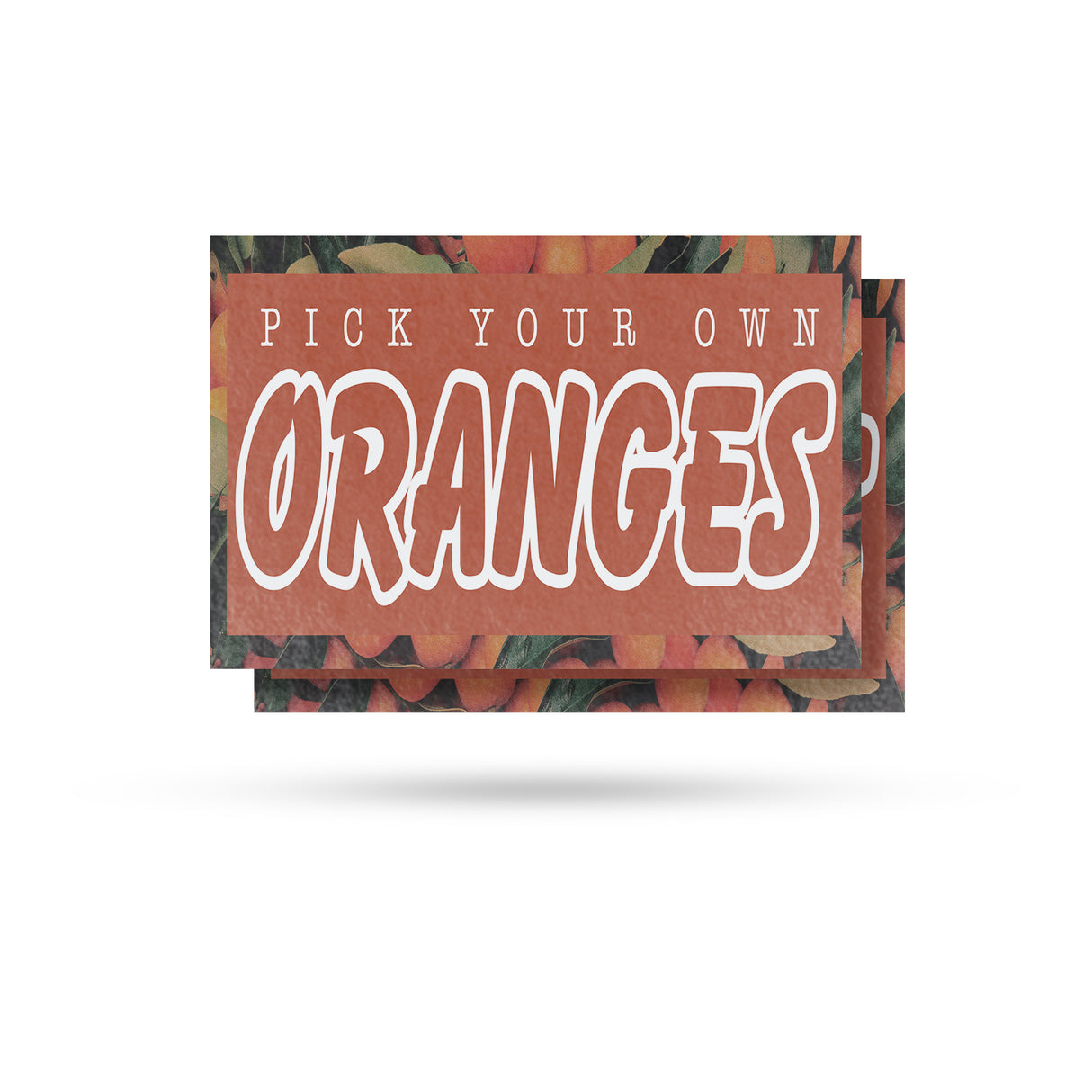 Pick Your Own Oranges