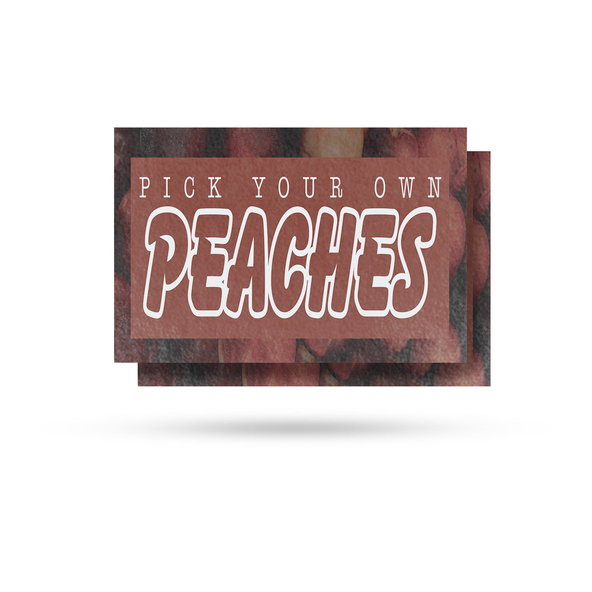 Pick Your Own Peaches