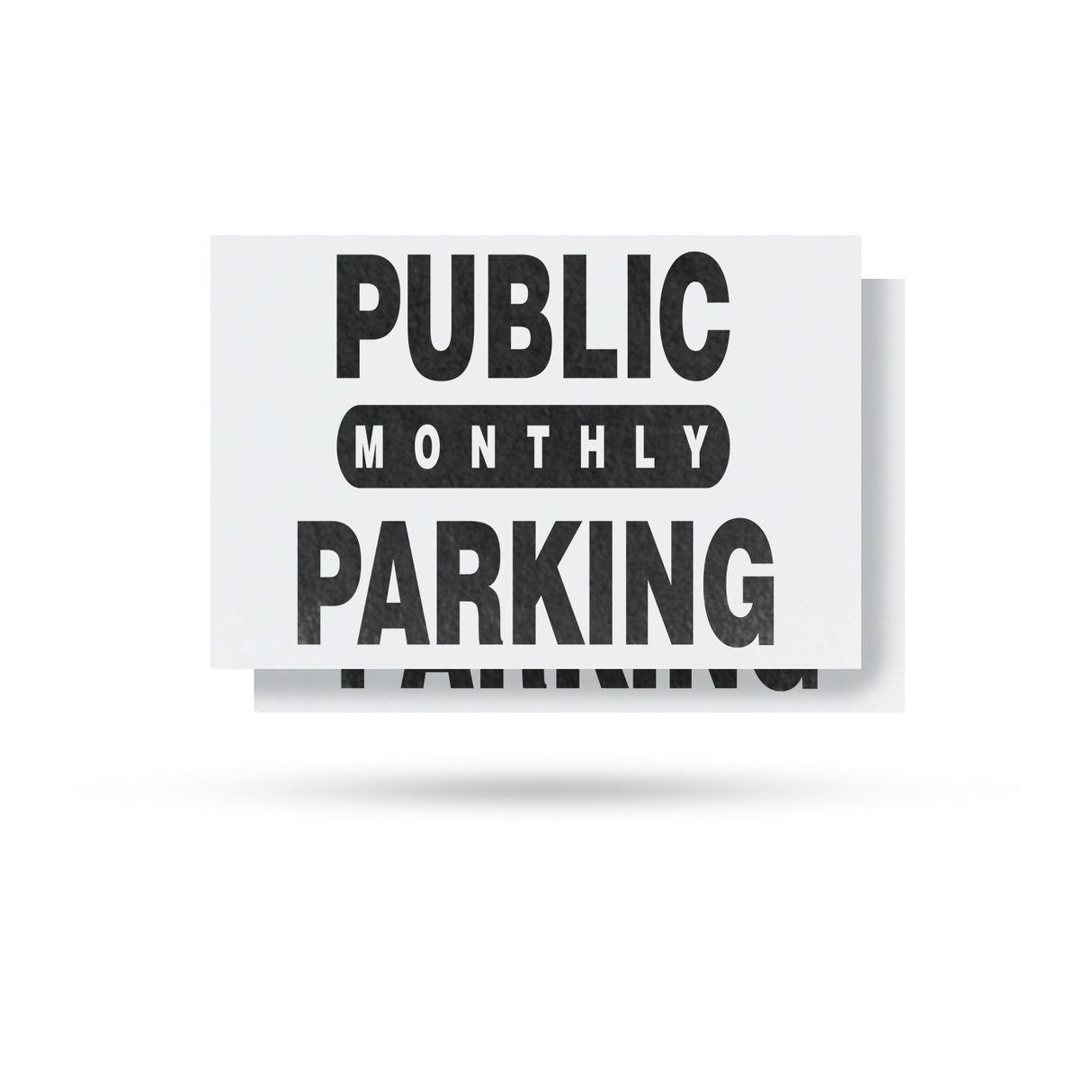 Public Monthly Parking