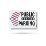 Public Monthly Parking Left