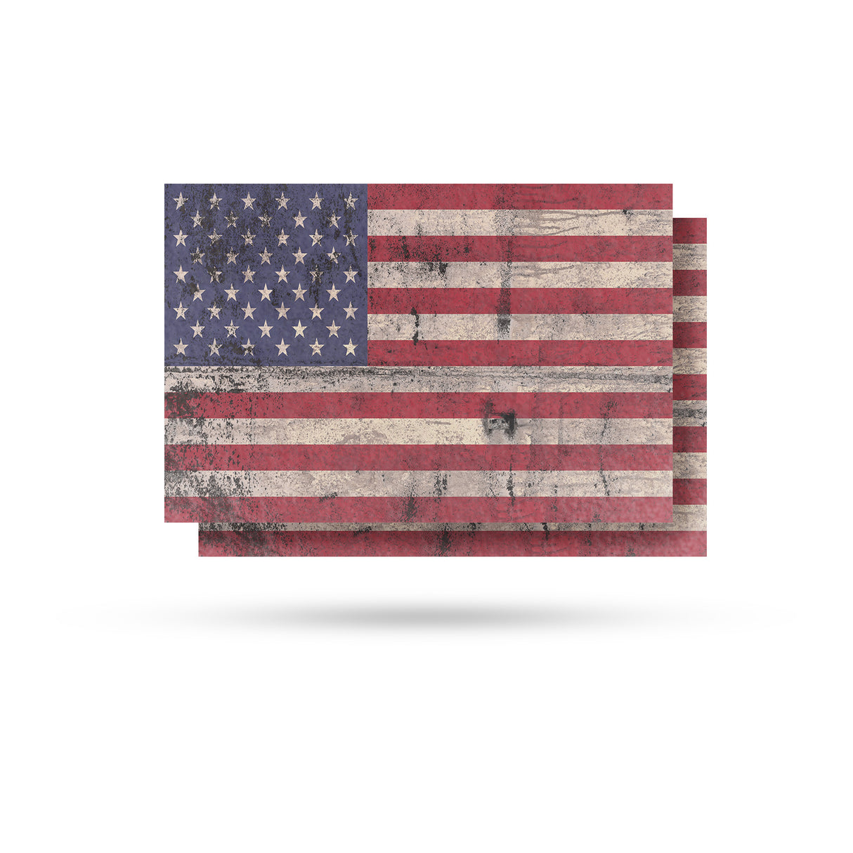 Rusty American Flag