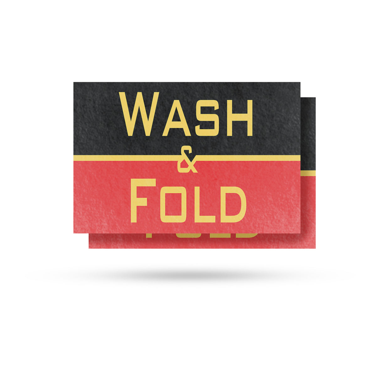 Wash and Fold