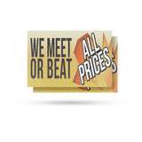 We Meet or Beat All Prices