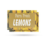 Farm Fresh Lemons