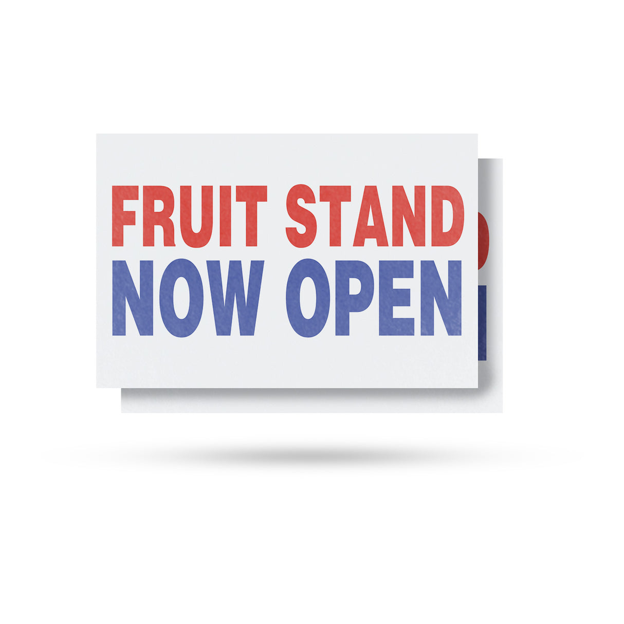 Fruit Stand Now Open