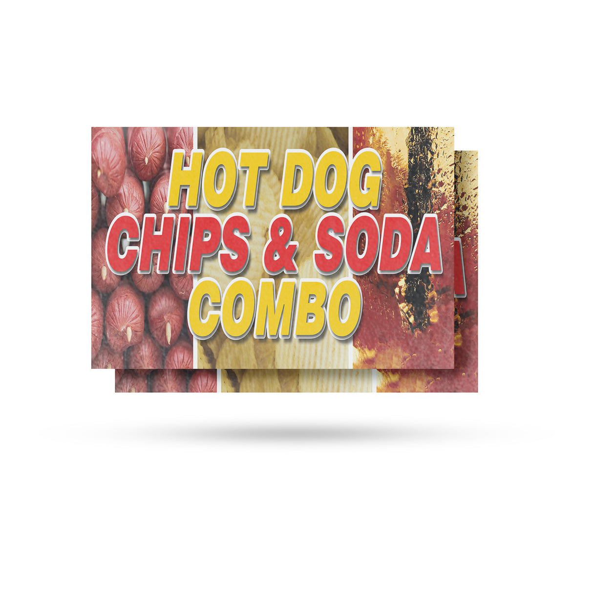 Hot Dogs Chips and Soda Combo