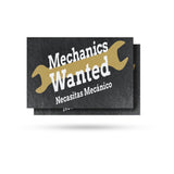 Mechanics Wanted English Spanish