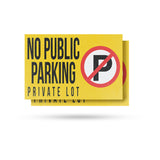 No Public Parking Private Lot