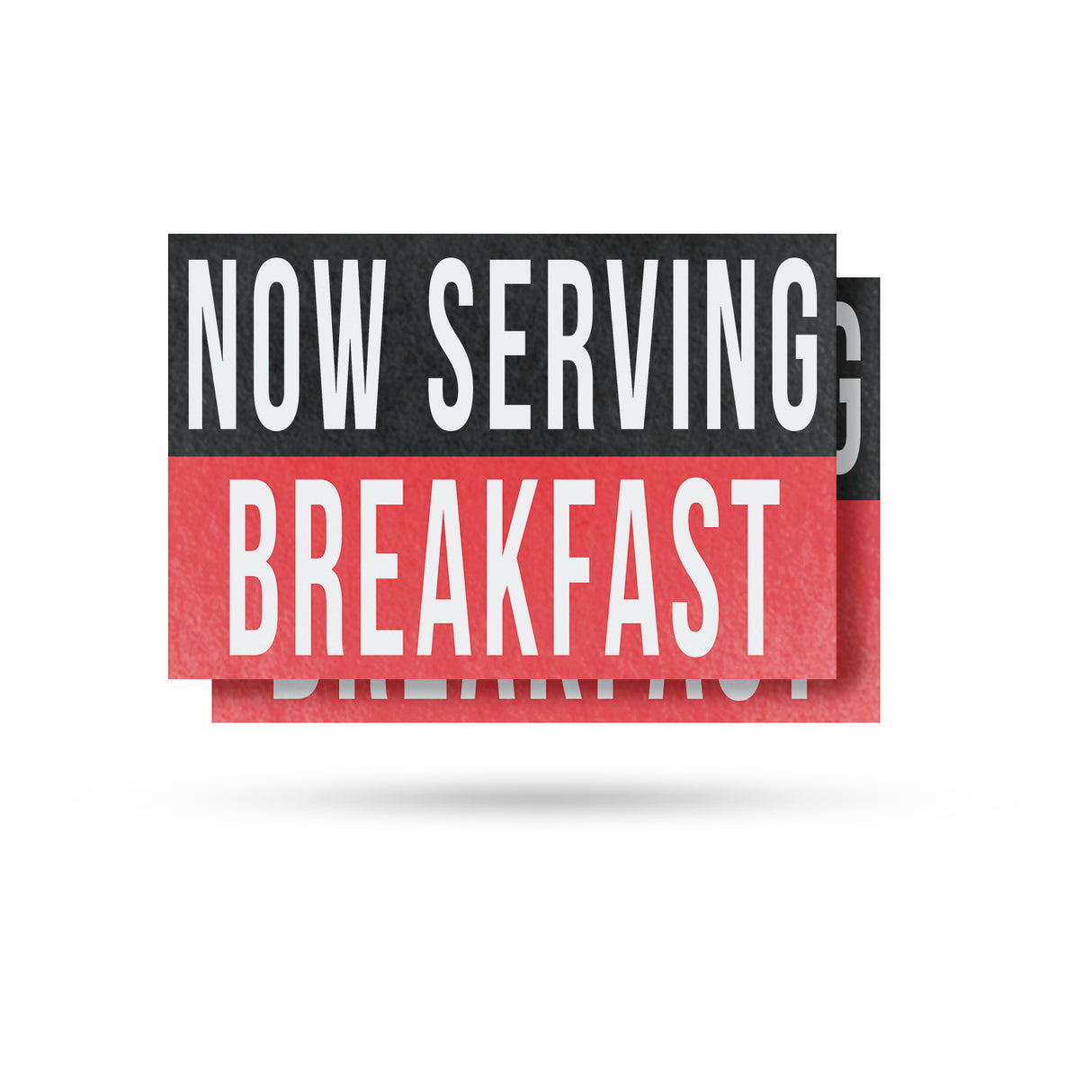 Now Serving Breakfast