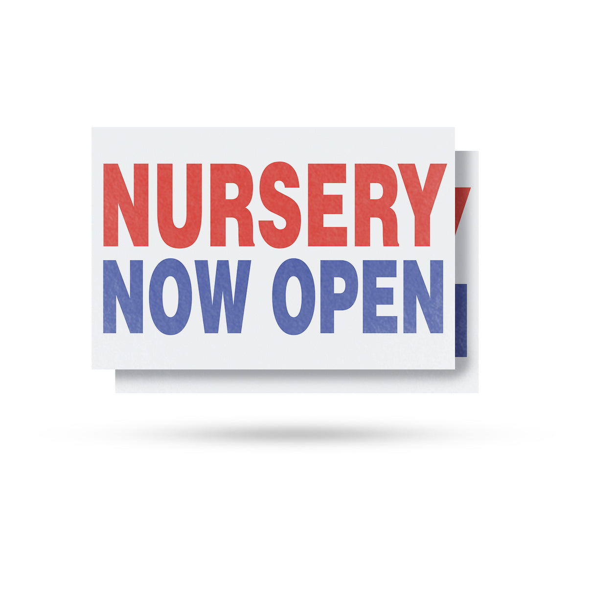 Nursery Now Open
