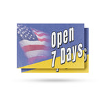 Open 7 Days