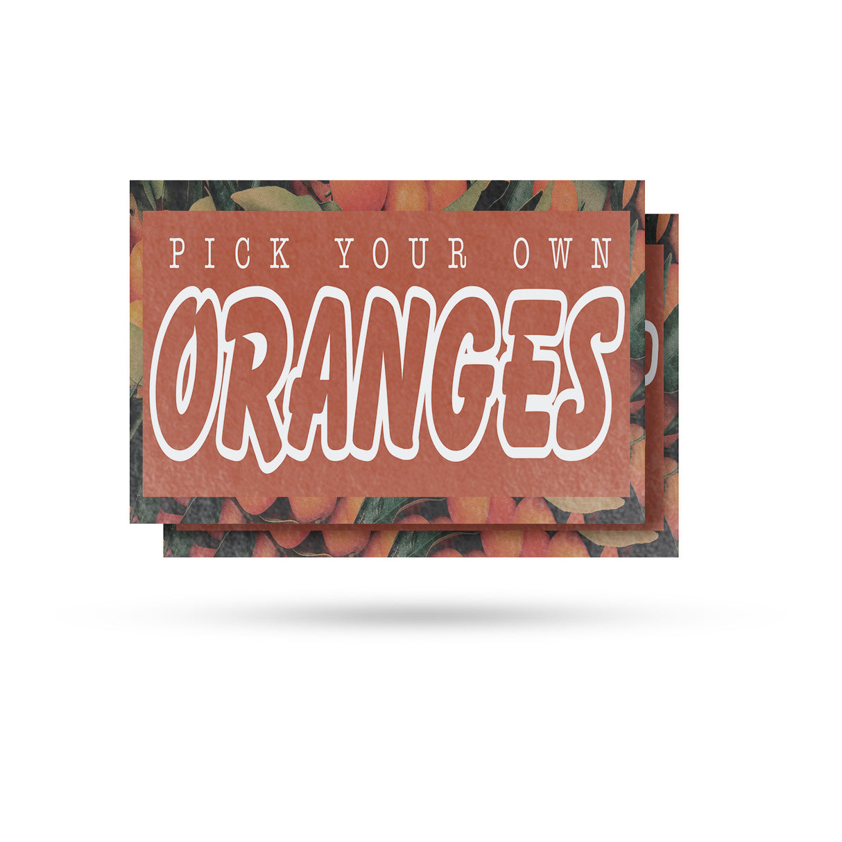 Pick Your Own Oranges