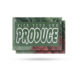 Pick Your Own Produce