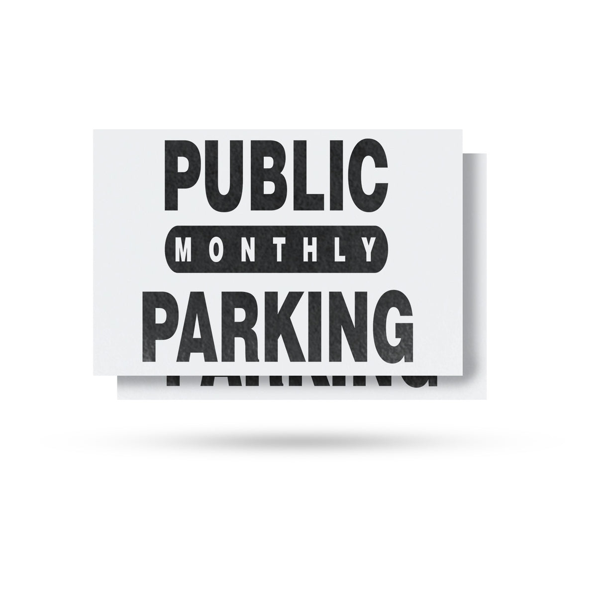 Public Monthly Parking