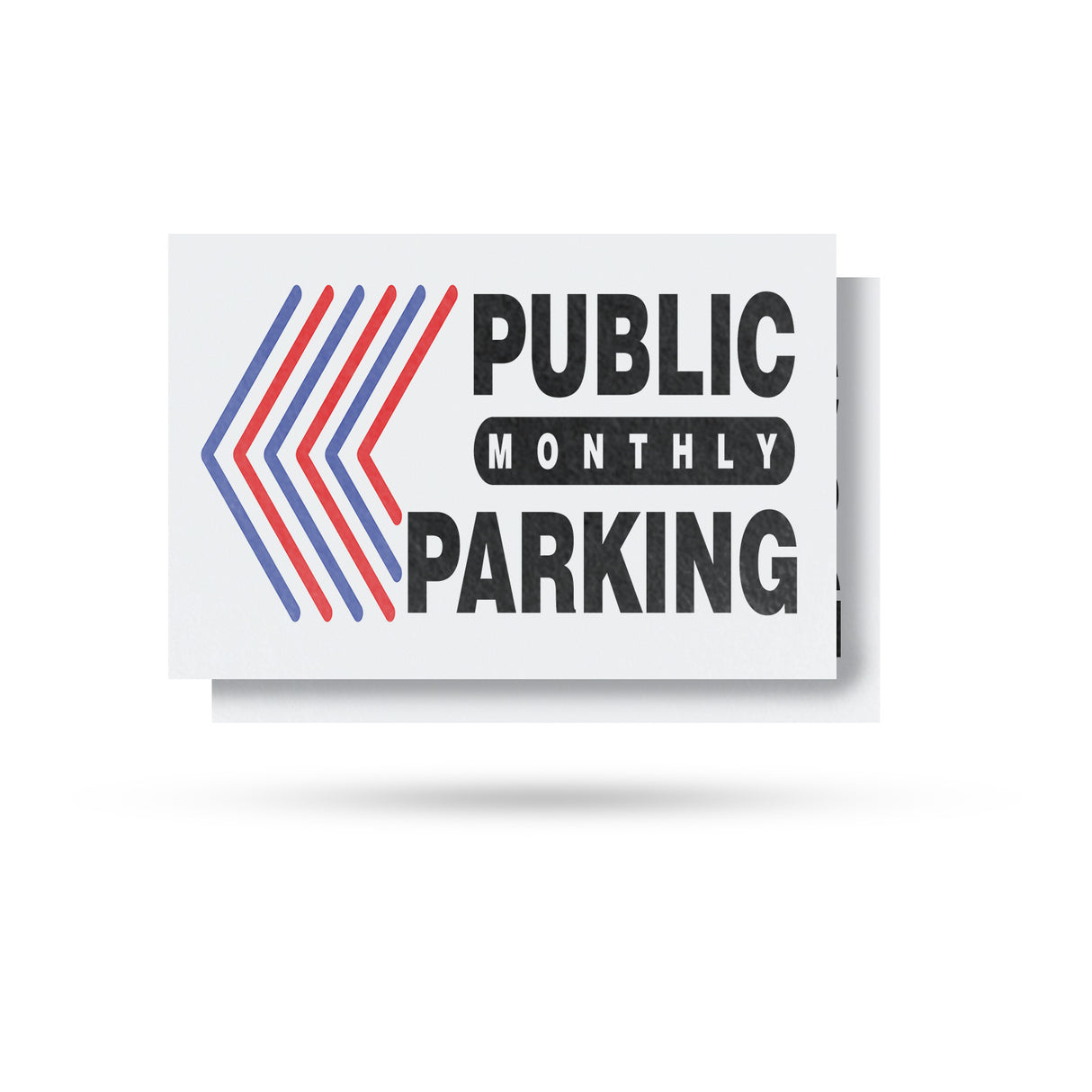 Public Monthly Parking Left