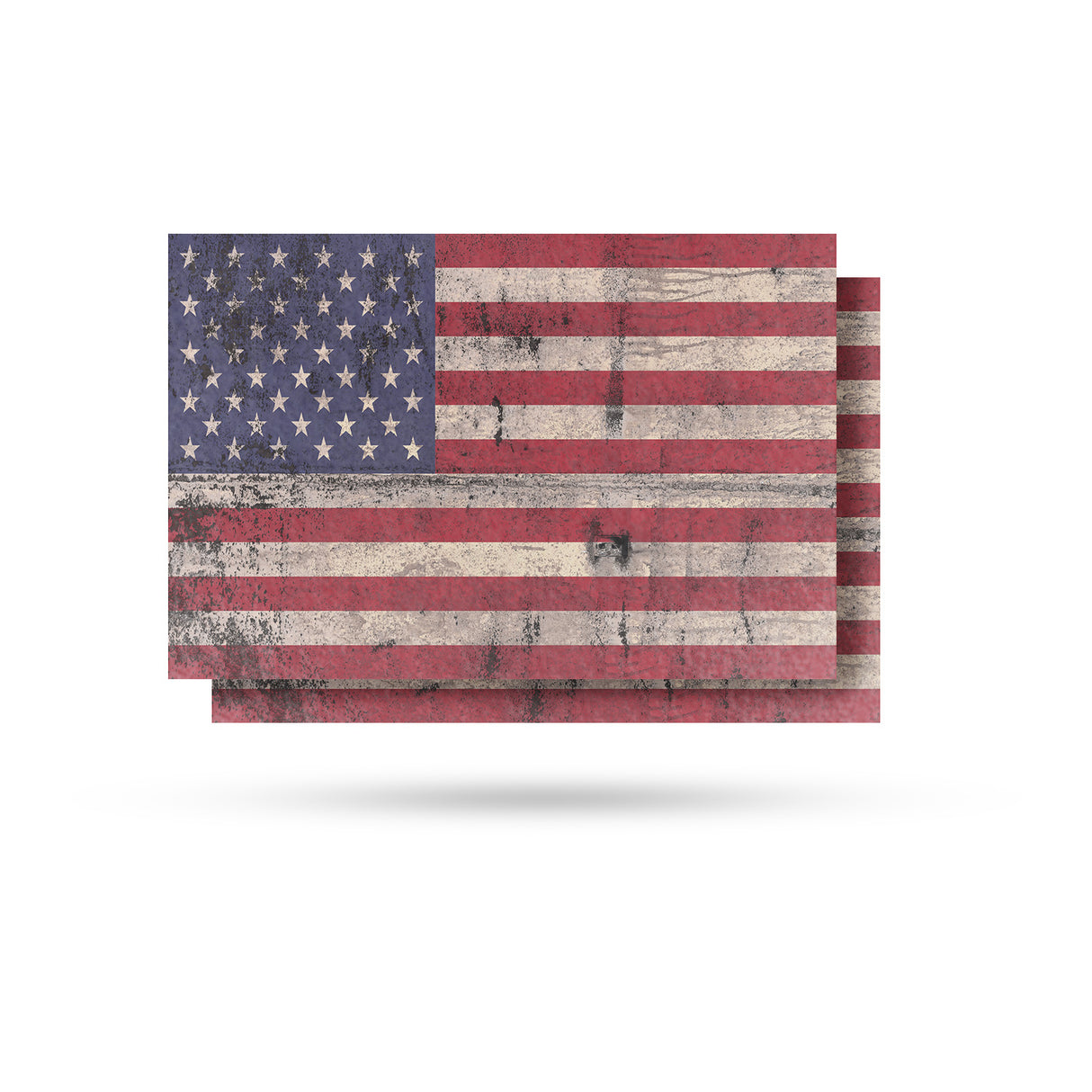 Rusty American Flag