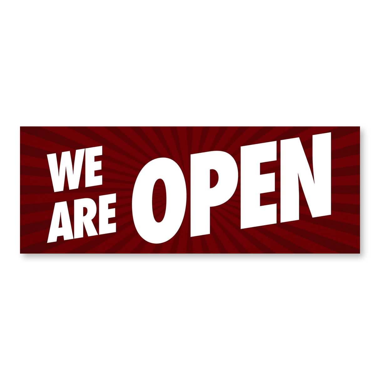 We Are Open Yard