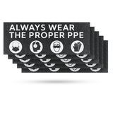 Always Wear the Proper PPE