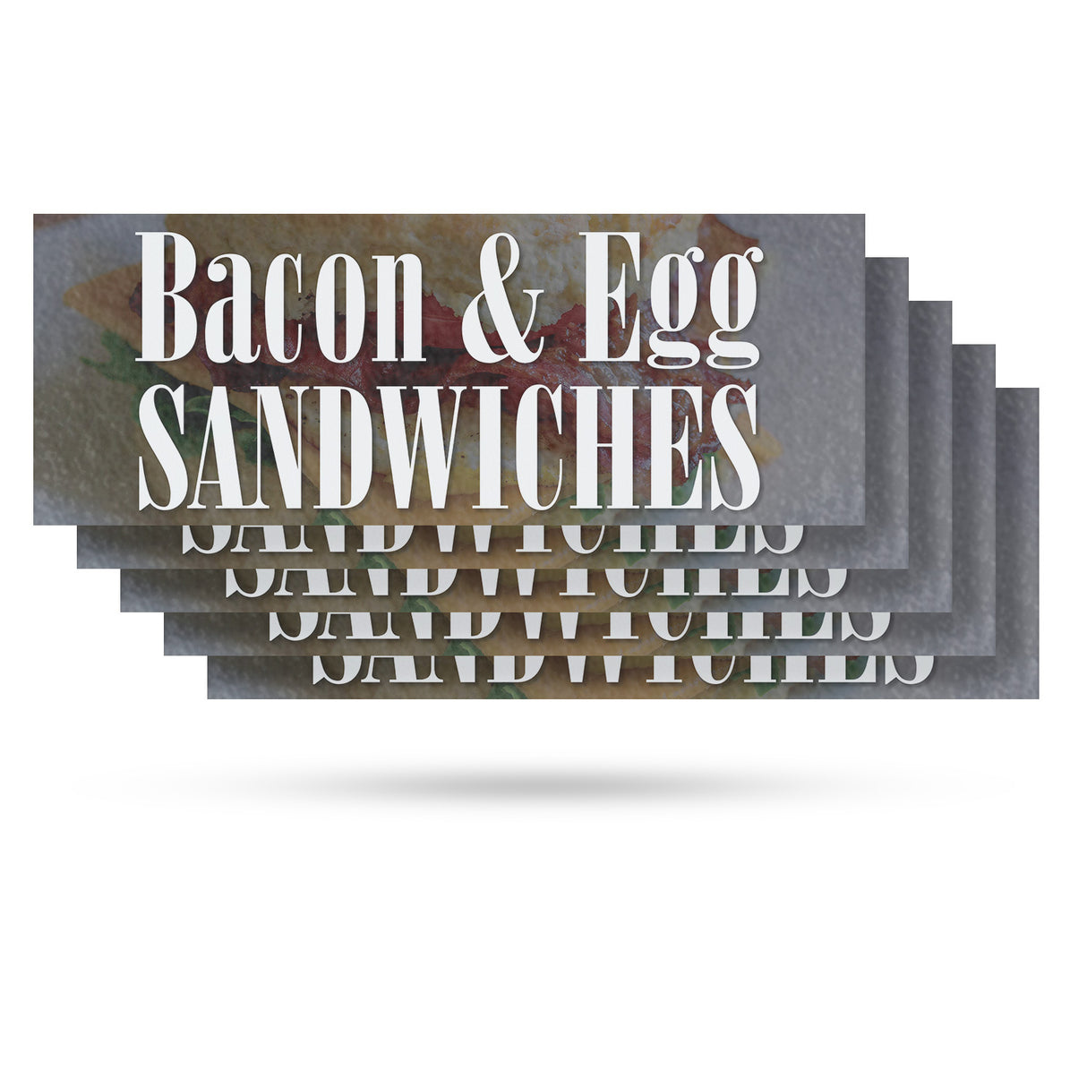 Bacon & Egg Sandwiches
