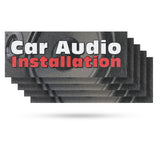 Car Audio Installation