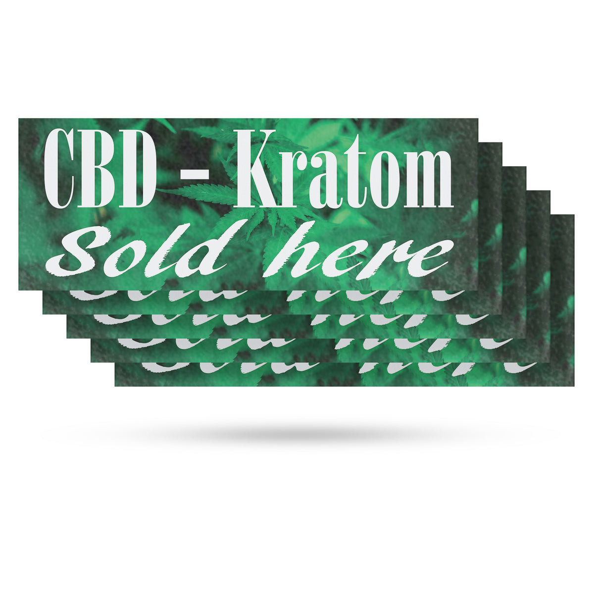 CBD and Kratom Sold Here