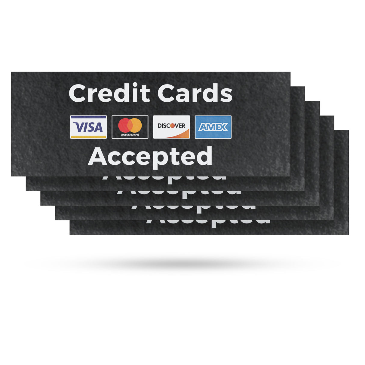 Credit Cards Accepted