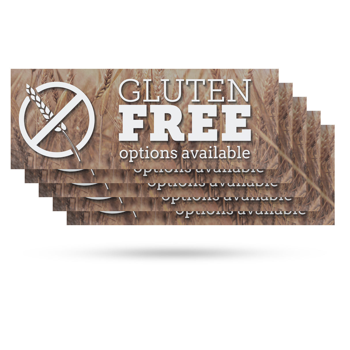 Gluten Free Options Available