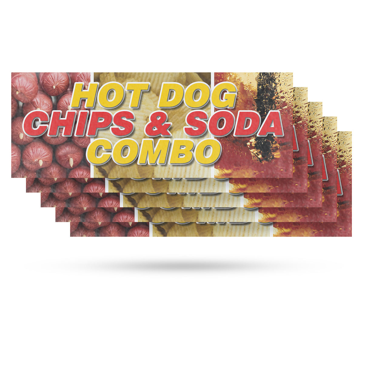 Hot Dogs Chips and Soda Combo