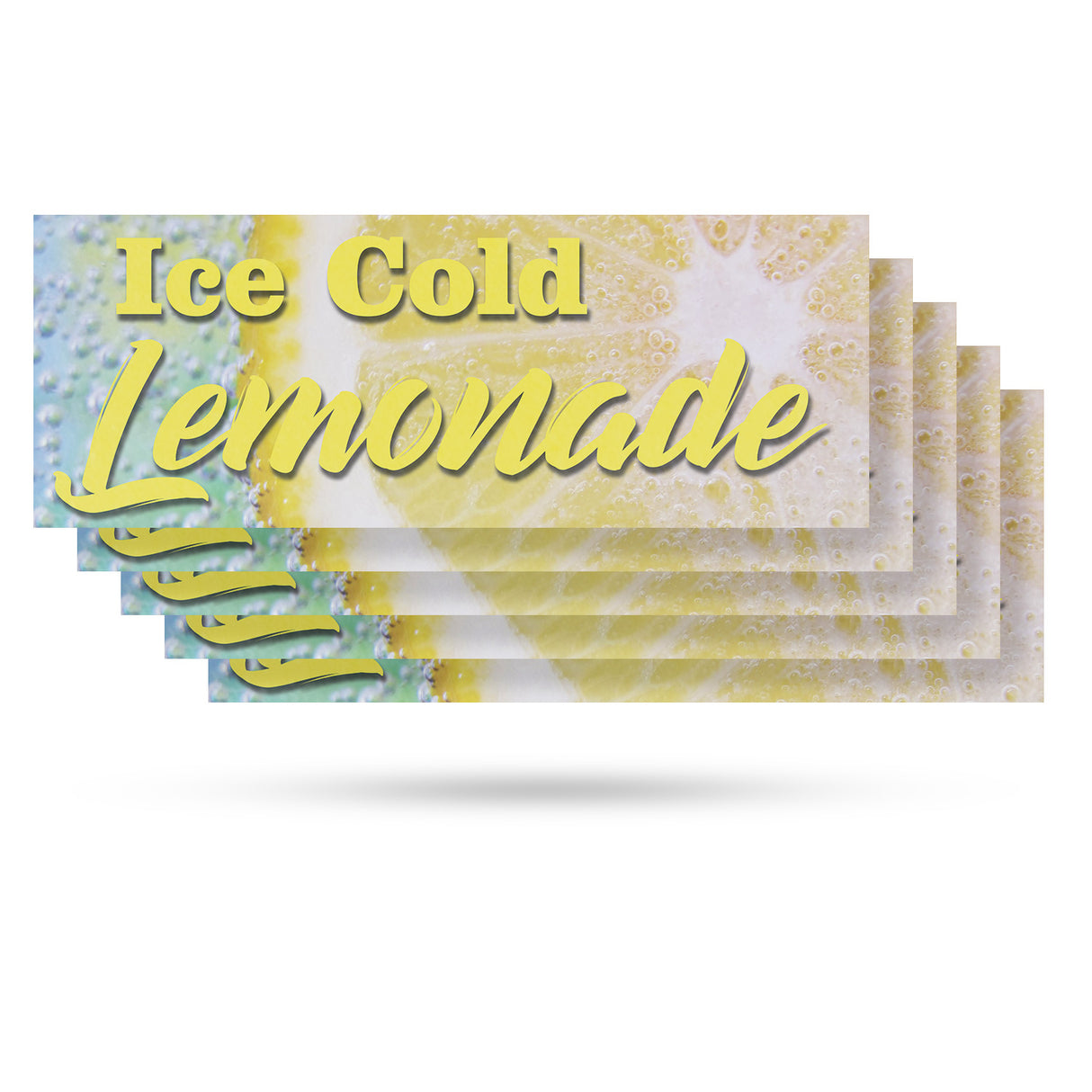 Iced Cold Lemonade