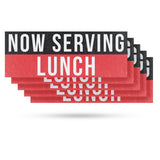 Now Serving Lunch