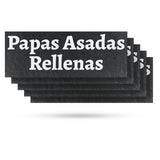 Papas Asadas Rellenas