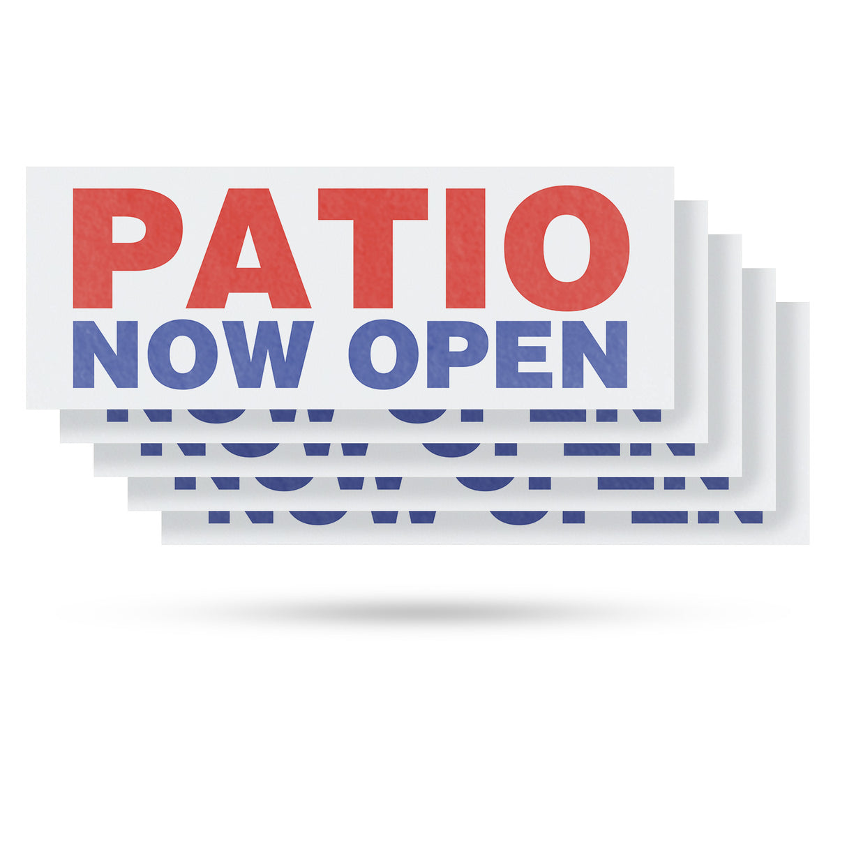 Patio Now Open