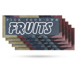 Pick Your Own Fruits