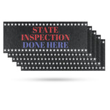 State Inspection Done Here
