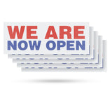 We Are Now Open
