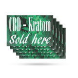 CBD and Kratom Sold Here