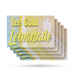 Iced Cold Lemonade