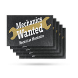 Mechanics Wanted English Spanish