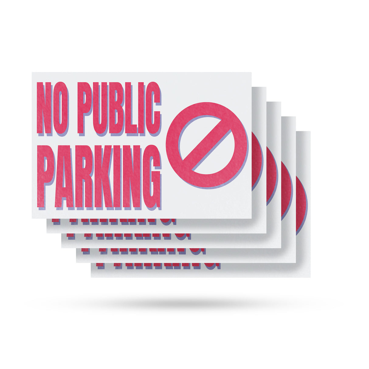 No Public Parking