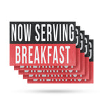 Now Serving Breakfast