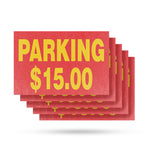 Parking $15 Dollars